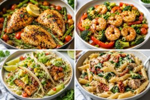 Collection of easy weeknight dinner recipes ready in under 30 minutes (1)