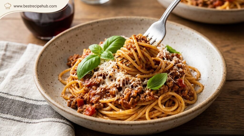 spaghetti recipe homemade