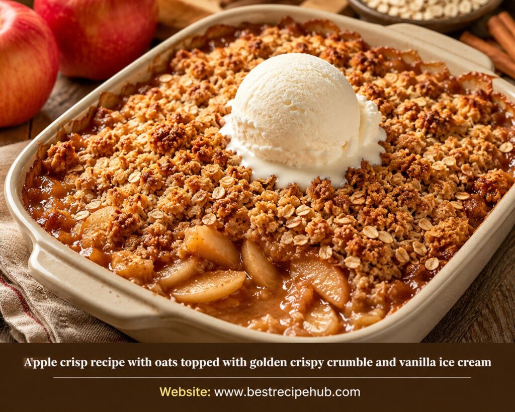apple crisp recipe with oats