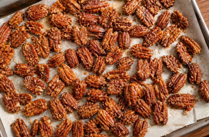 Candied Pecans Recipe: Perfect for Salads, Snacking & Gifting