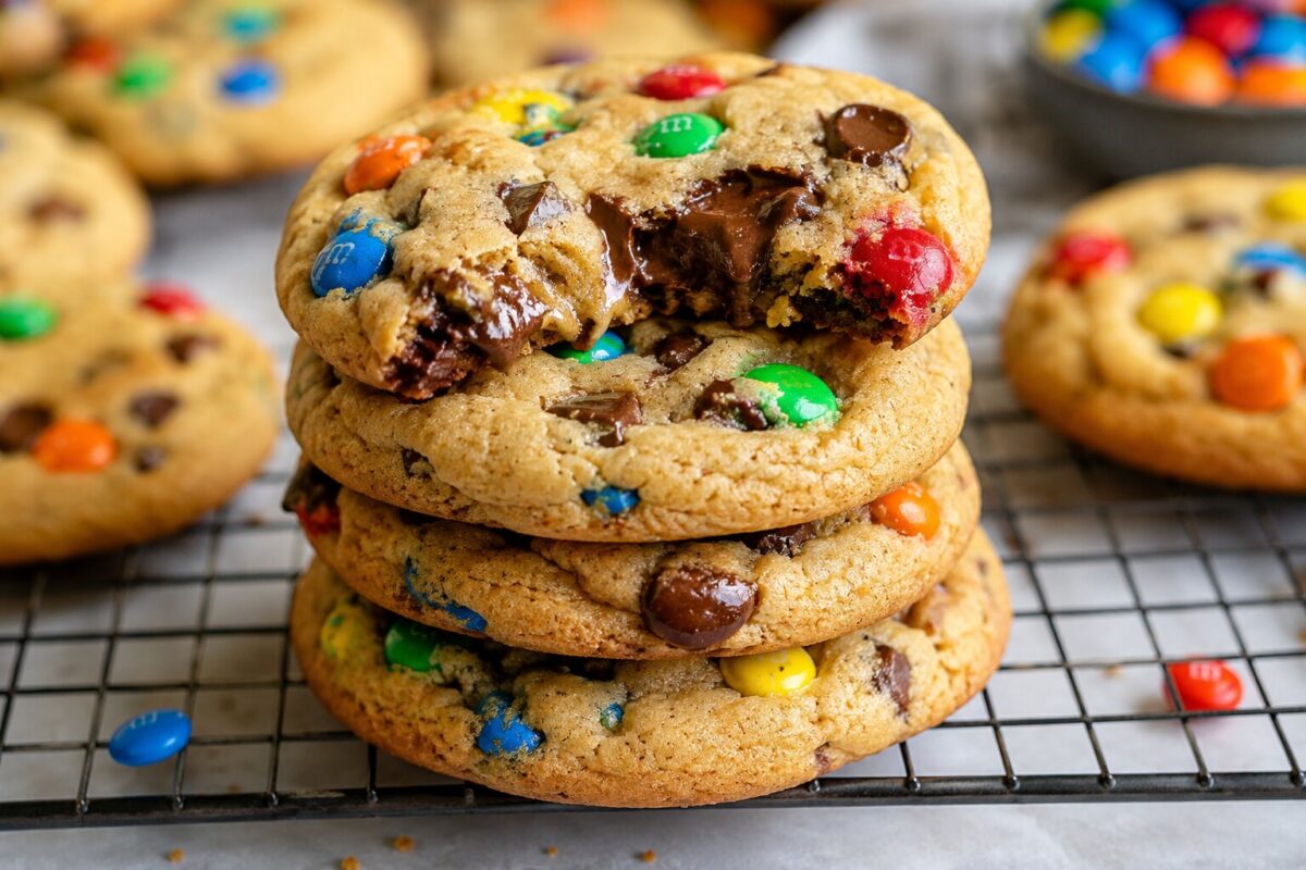 m&m cookie recipe