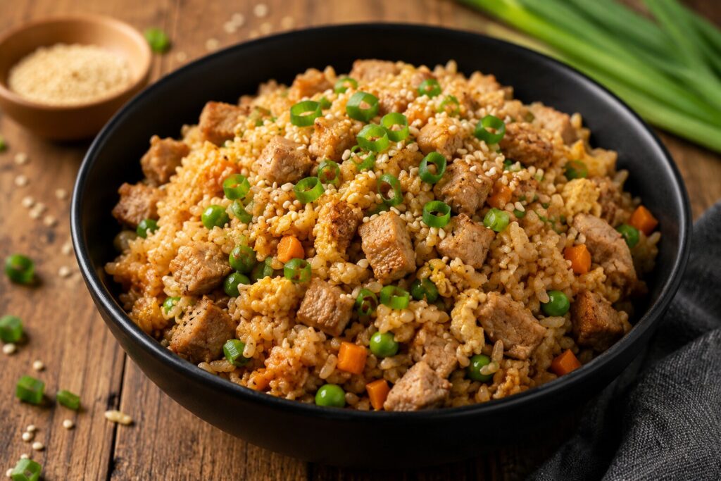 pork fried rice recipe