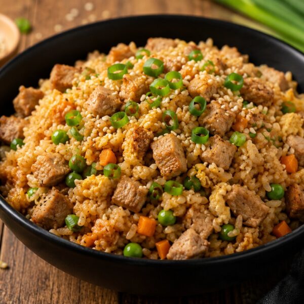 Easy Pork Fried Rice Recipe (Better Than Takeout)