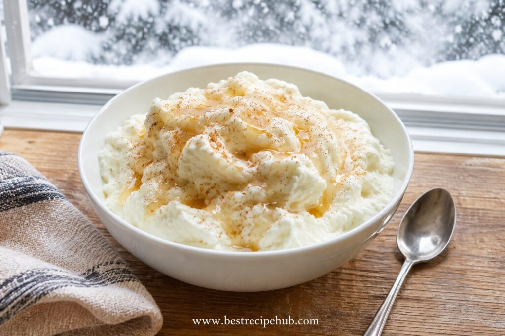 snow cream recipe