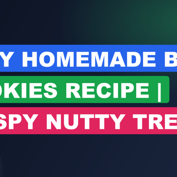Easy Homemade Badam Cookies Recipe | Crispy Nutty Treat