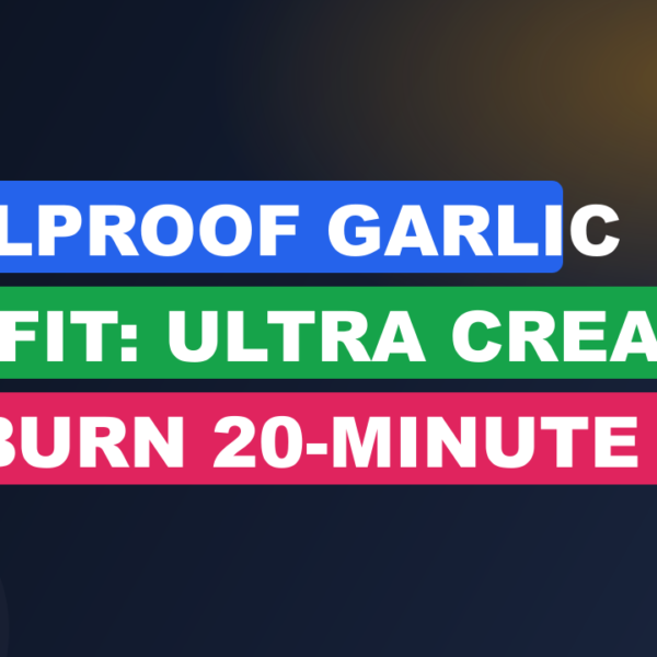 Foolproof Garlic Confit: Ultra Creamy No-Burn 20-Minute Hack